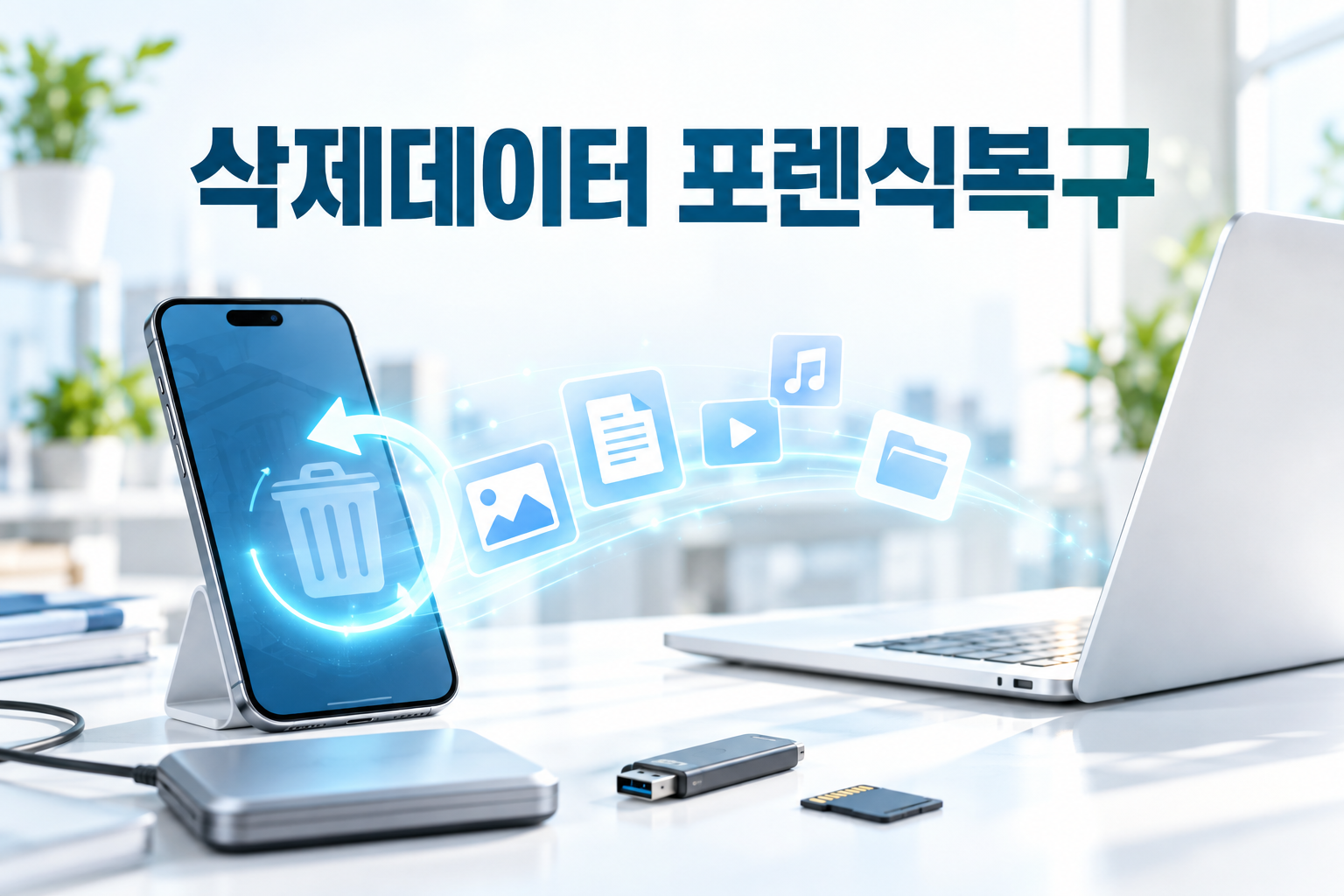 스마트데이터24 삭제데이터 포렌식복구 서비스 설명 이미지